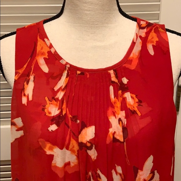 99. 🎉HP🎉 H Halston Sedona Dress in Red - Picture 3 of 12